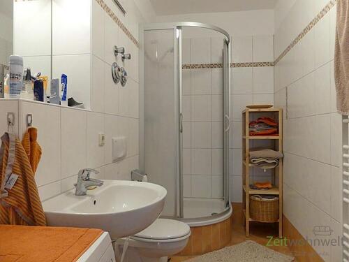 Dusche, Waschmaschine - 