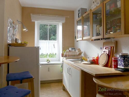 Blick zur Einbauküche - 