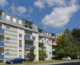 (12536_44) MGN: hübsche 1-Raum-Wohnung mit Balkon im 2.Obergeschoss, neue Vinylbböden, EBK möglich, Aufzug - Meiningen