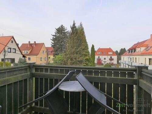 Novemberblick vom Balkon - 