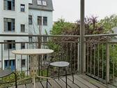 Balkon zum ruhigen Innenhof - 