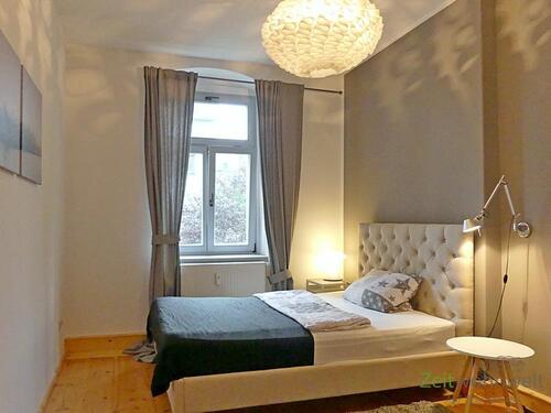 Schlafzimmer - Etagenwohnung mit 66,00 m² in Dresden zur Miete