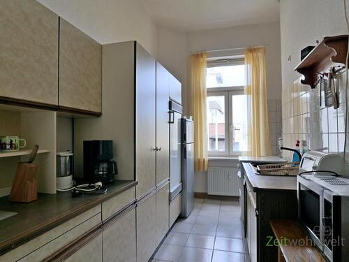 Blick in die Küche - 