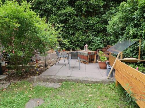 Sitzecke im Garten - 