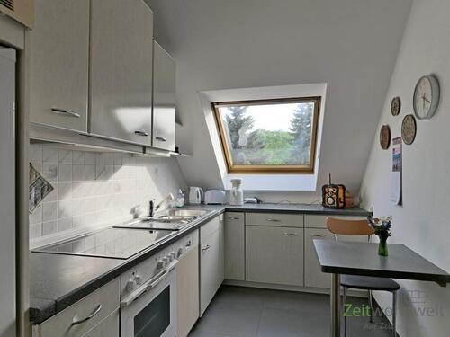 Blick in die Küche - 