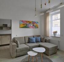 (EF1128_M) Weimar: Apolda, neu möbliertes 2-Zimmer-Apartment nahe der Innenstadt, Reinigungsservice möglich