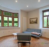 (EF0805_M) Dresden: Kleinzschachwitz, Erstbezug in neu möbl. Apartment mit Parkett, Service und separatem Hauseingang