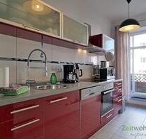 (EF0674_M) Erfurt: Krämpfervorstadt, schicke 3-Zimmer-Wohnung mit eigener Terrasse, WLAN, PKW-Stellplatz