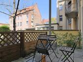 Terrassenaussicht im Februar - 3 Zimmer Etagenwohnung zur Miete in Erfurt