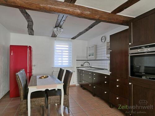 Esstisch im Küchenbereich - 2 Zimmer Etagenwohnung in Niestetal