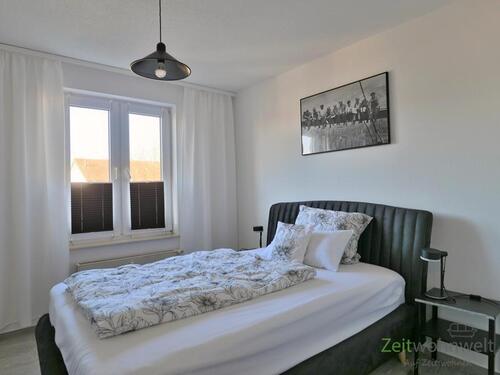 Blick ins Schlafzimmer - Etagenwohnung mit 58,00 m² in Halle (Saale) zur Miete