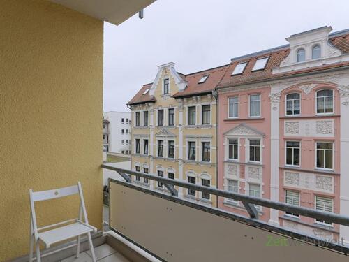 überdachter Balkon - Etagenwohnung mit 59,50 m² in Gera zur Miete