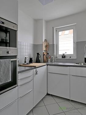 Blick in die Küche - 