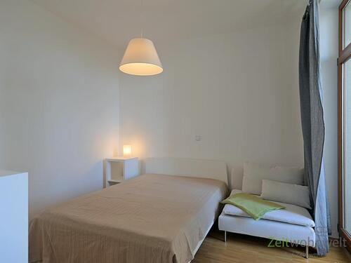 abgetrennter Schlafbereich - Etagenwohnung mit 40,00 m² in Erfurt zur Miete