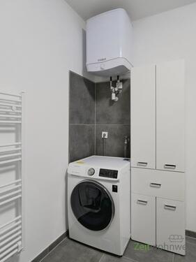 Waschmaschine im Bad - 