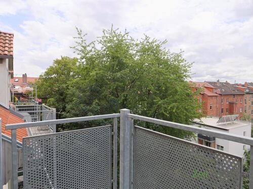 Blick vom Balkon - 