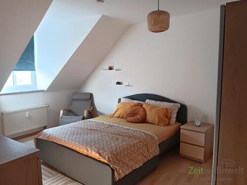 Blick ins Schlafzimmer - 