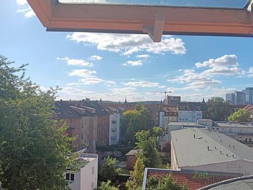 Ausblick vom Dachfenster - 