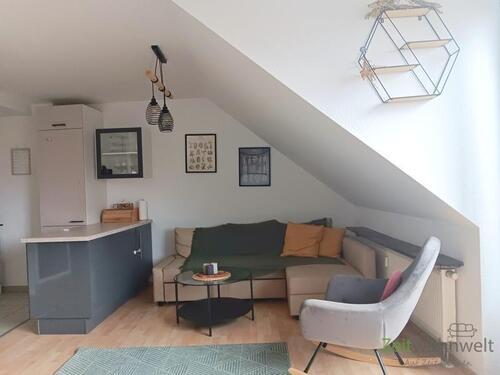 Wohnzimmer-Sitzecke - 3 Zimmer Etagenwohnung in Erfurt