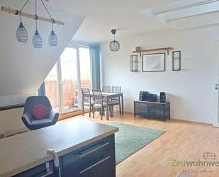 (EF1382_M) Erfurt: Krämpfervorstadt, möblierte Maisonette-Wohnung mit 2 Schlafzimmern und Balkon in der City