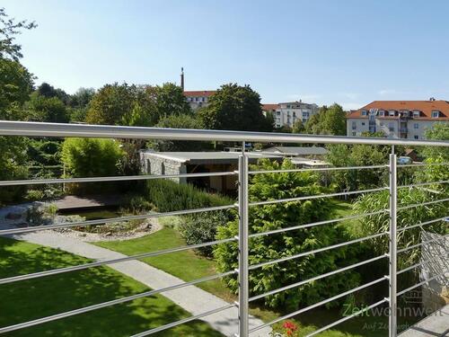 Blick vom Schlafzimmerbalkon - 