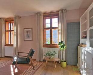 (EF1096_M) Jena: Scheiditz, geschmackvoll möblierte 2-Zimmer-Wohnung mit Balkon in historischem Bauernhaus