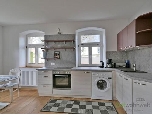 neue Küche mit Waschmaschine - 