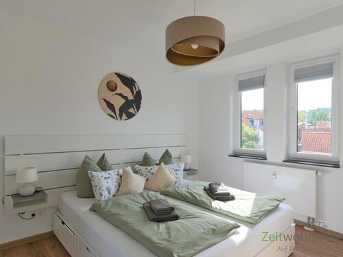 Blick ins Schlafzimmer - 