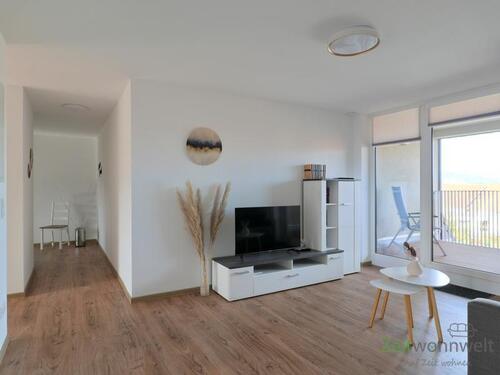 großer Wohnbereich - 2 Zimmer Etagenwohnung zur Miete in Eisenach