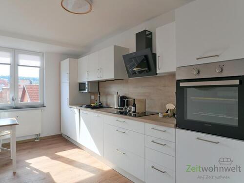 Blick in die Küche - 