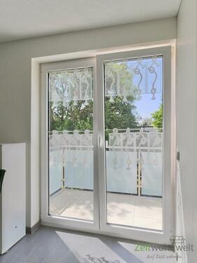 Blick auf den Balkon - Etagenwohnung mit 40,00 m&sup2; in Kassel zur Miete