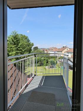 Blick aus der Haustür - 