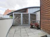 Blick auf die Dachterrasse - 2 Zimmer Etagenwohnung zur Miete in Erfurt