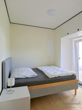Blick ins Schlafzimmer - 