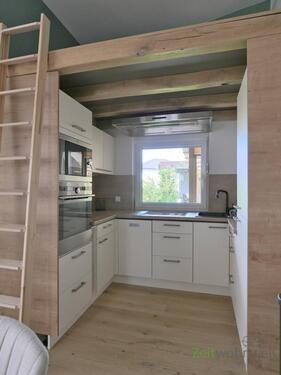 Blick zur Küche - 2 Zimmer Etagenwohnung in Magdeburg