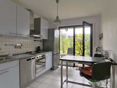 Blick in die Küche - 