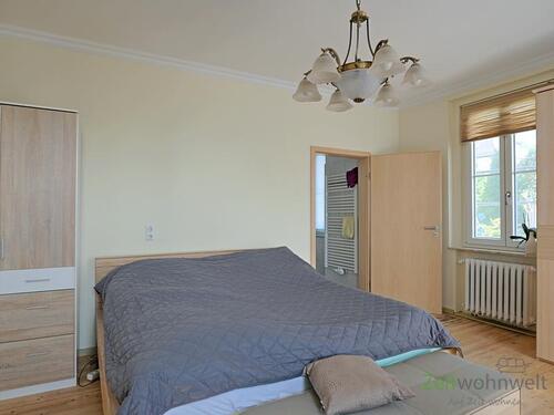 Blick ins Schlafzimmer - 2 Zimmer Etagenwohnung in Jena