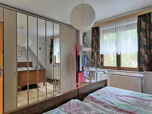 verspiegelter Kleiderschrank - 