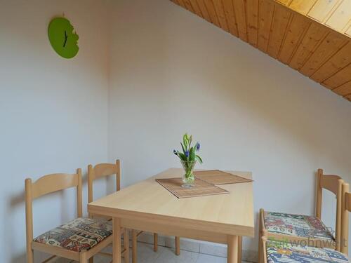 Esstisch in der Küche - 1 Zimmer Etagenwohnung zur Miete in Dresden