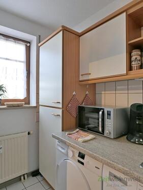 Blick in die Küche - 