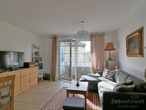 Blick zum Balkon - 2 Zimmer Etagenwohnung in Jena