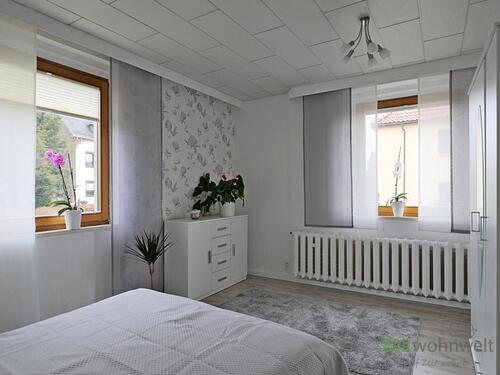 Blick ins Schlafzimmer - 