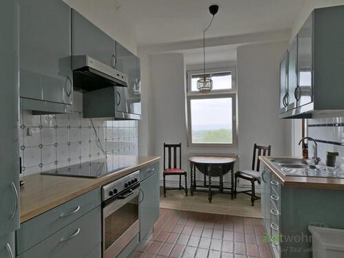 Blick in die Küche - 