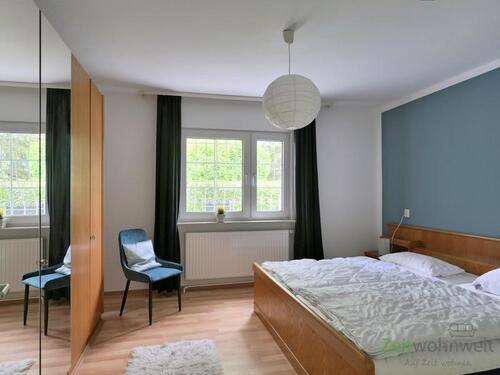 Blick ins Schlafzimmer - 2 Zimmer Etagenwohnung in Fuldatal