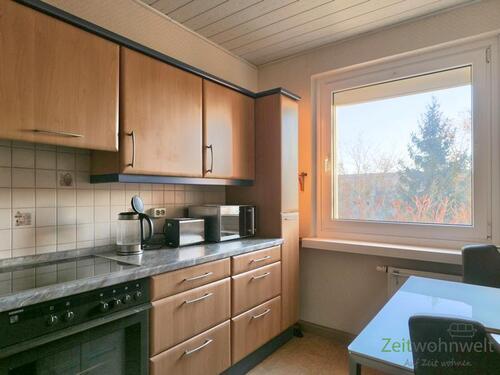 Blick in die Küche - 