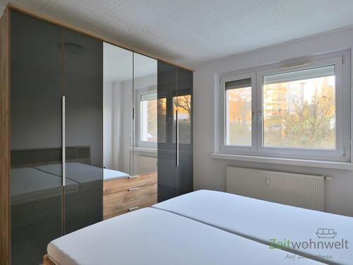 verspiegelter Kleiderschrank - 