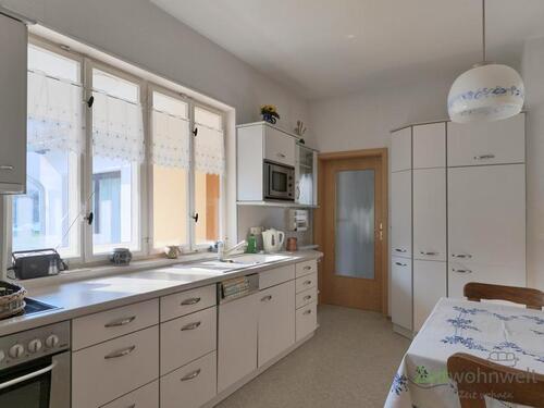 Blick in die Küche - 