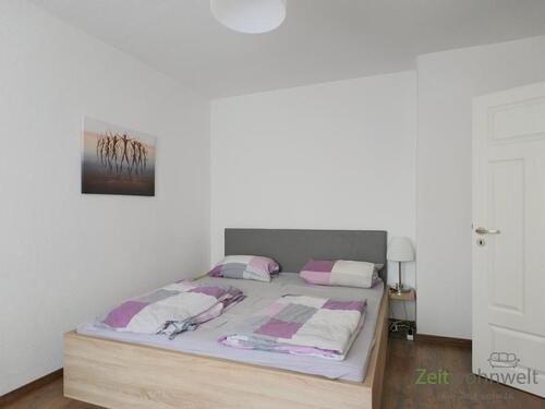 Blick ins Schlafzimmer - 2 Zimmer Etagenwohnung in Erfurt