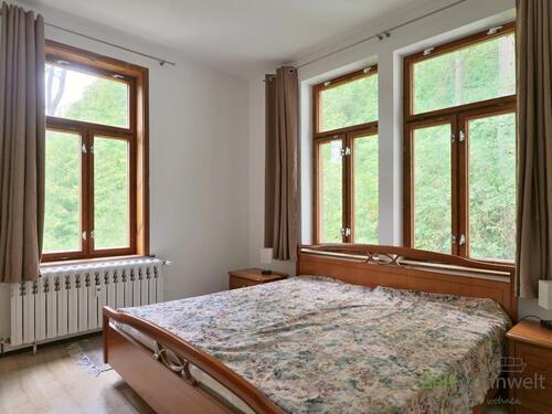Blick ins große Schlafzimmer - 