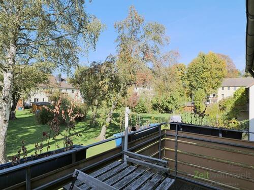 Herbstausblick vom Balkon - 